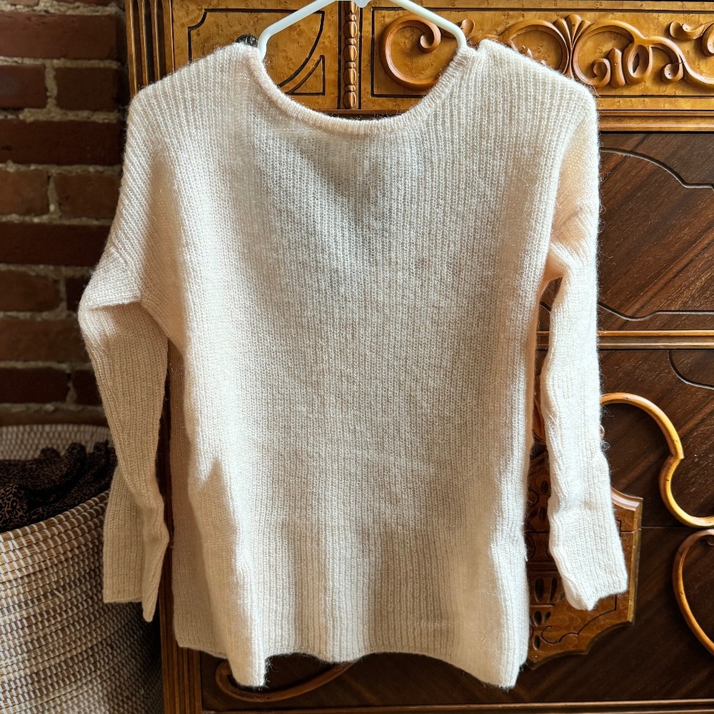 Sezane pink Gaspard sweater in size 34/0/XS